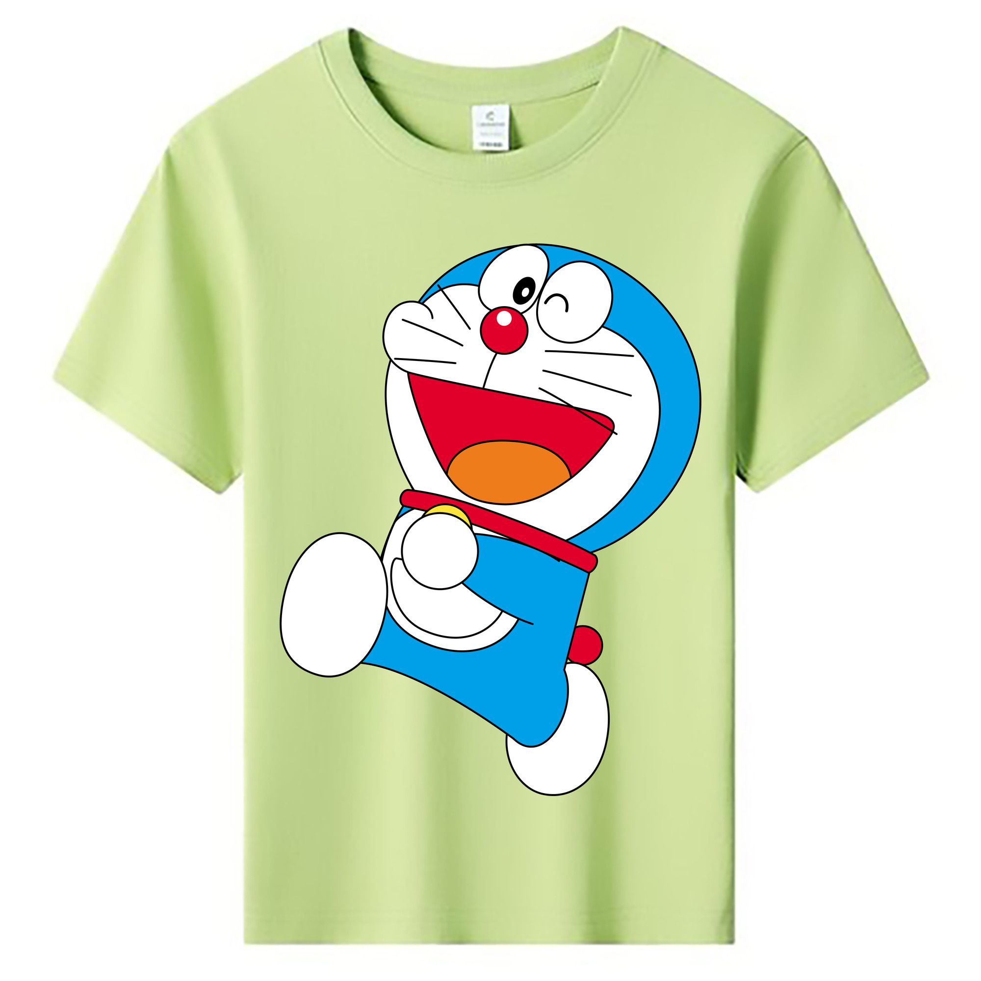 （画像用） ドラえもん Doraemon 綿100％キッズTシャツ（フロントプリント）